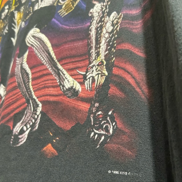 Insane vintage kiss destroyer band tee. 1996 20 years of destruction - Picture 4 of 9